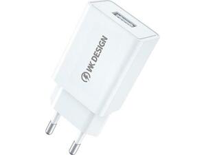 Φορτιστής Χωρίς Καλώδιο WK με Θύρα USB-A 10W Λευκός WP-U118